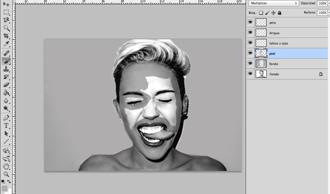 miley cyrus portrait