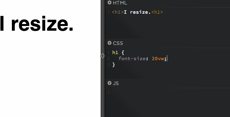 Css Change Font Size Based On Width