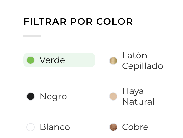 Layered Nav Swatches: Agregar colores, columnas, bullets y mucho más al widget mostrar por atributos - Imagen 2