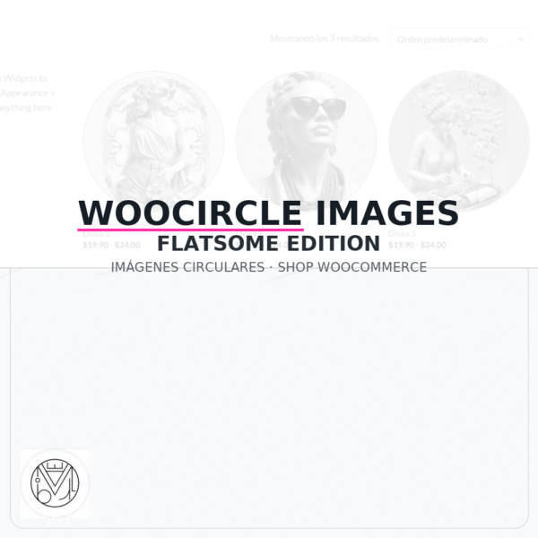 WooCircle Images — Imágenes de producto redondas para WooCommerce (Shop)