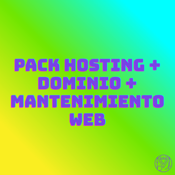 Pack Web Completo – Hosting + Dominio + Mantenimiento (Anual)