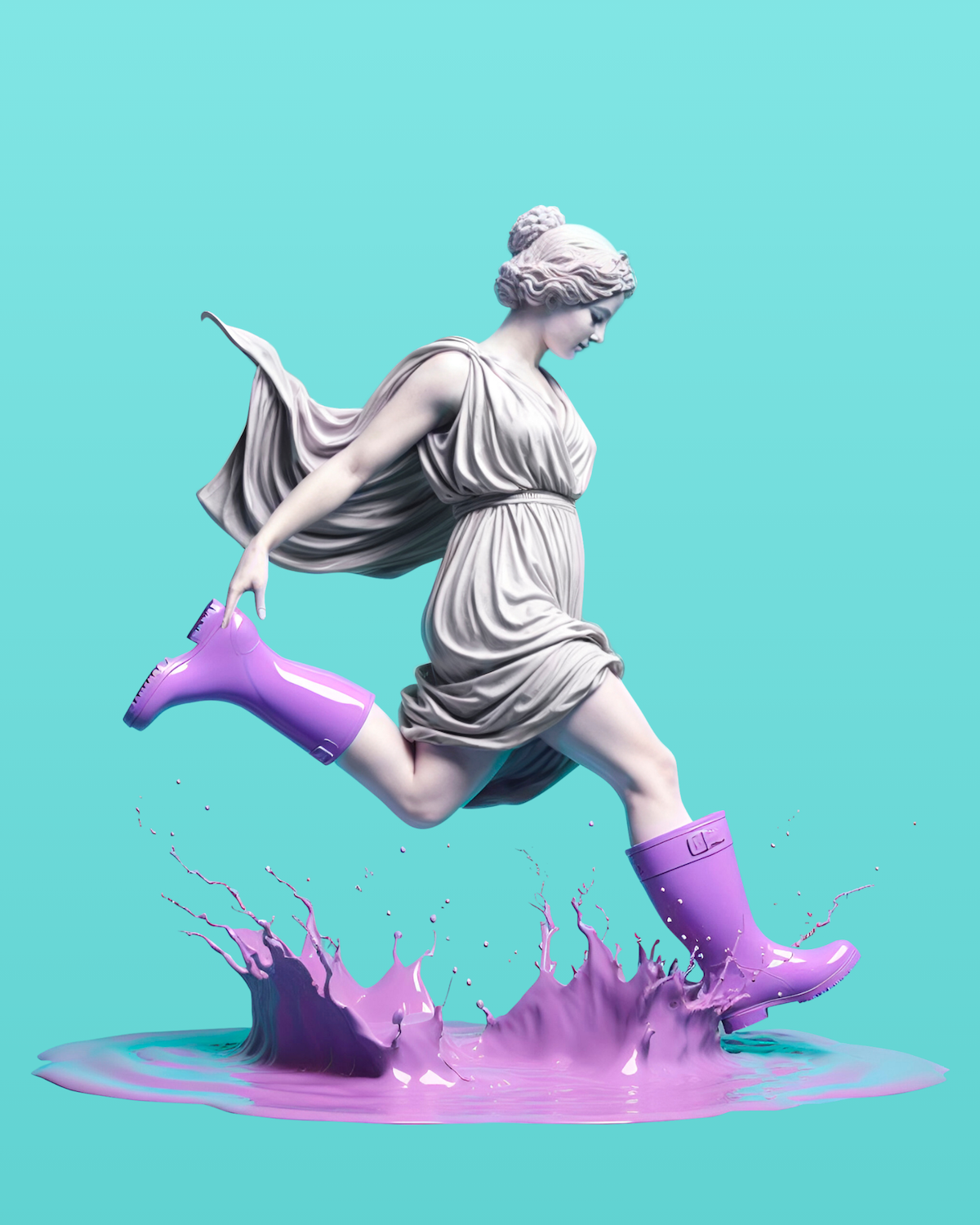 Ni las diosas se libran de los charcos Ni las diosas se libran de los charcos