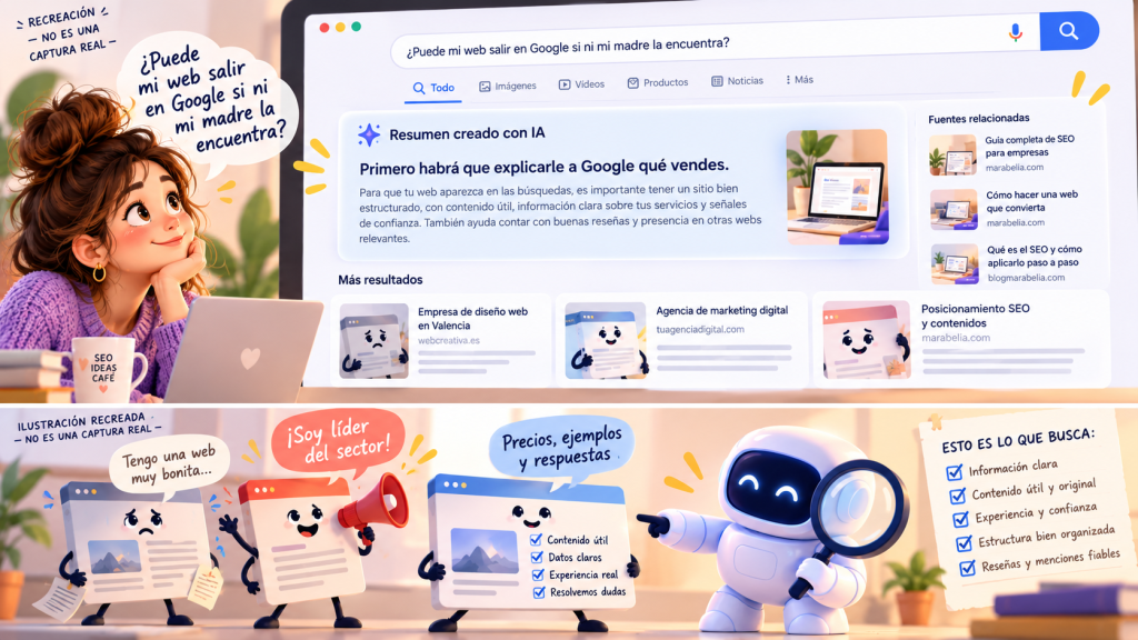 Cómo hacer que Google encuentre tu web